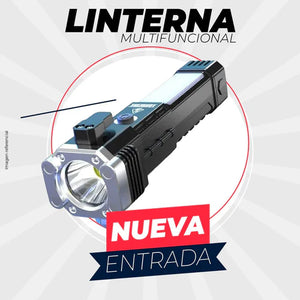 NUEVA LINTERNA TÁCTICA 4 EN 1 🛠⚒